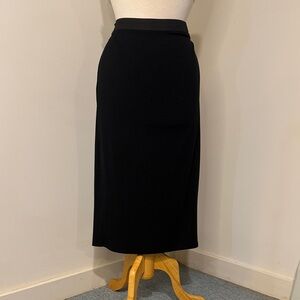 Old Navy Classic Black Midi Skirt